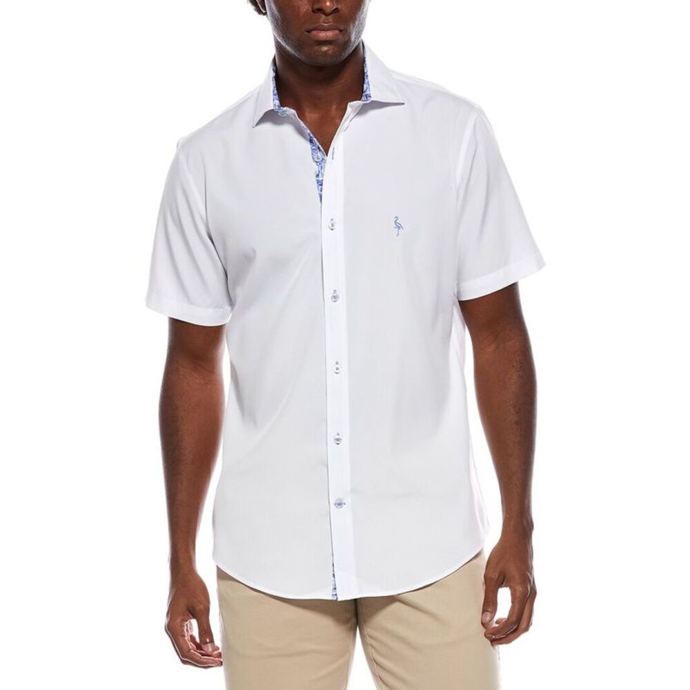 Tailorbyrd Mens  Solid Performance Shirt